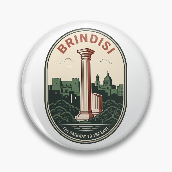 Item preview, Vintage Brindisi Italy Gateway to the East Emblem designed and sold by k3rstman1.