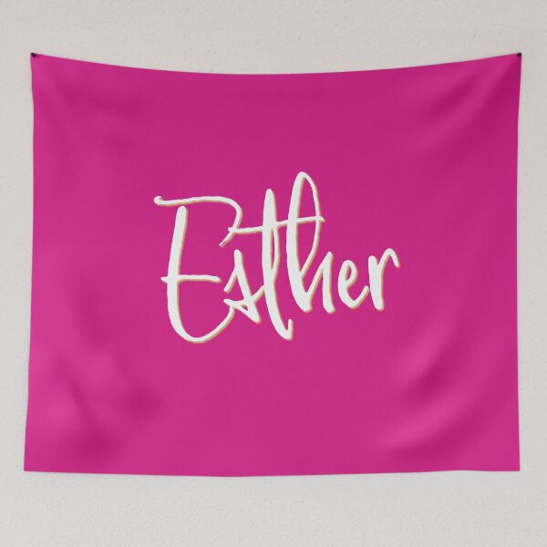 Item preview, ESTHER personalized type design designed and sold by CharlottePlaceArt.