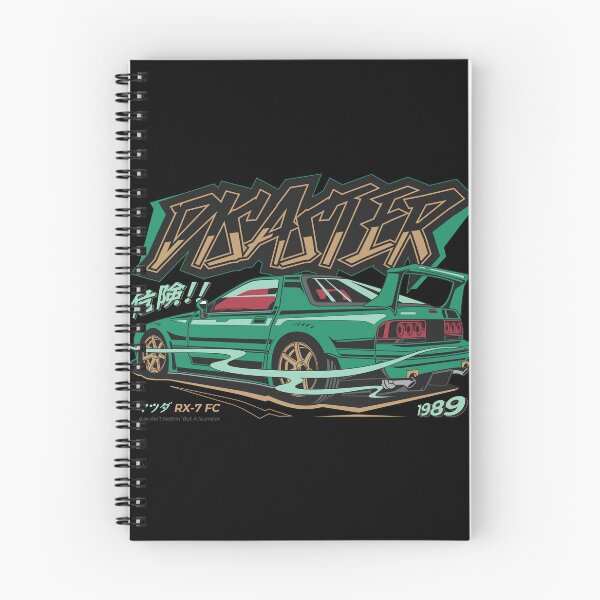Item preview, Disaster 危険 - JDM Rotary Sports Coupe FC 1989 Rear View Poster designed and sold by Pupung oktavian.