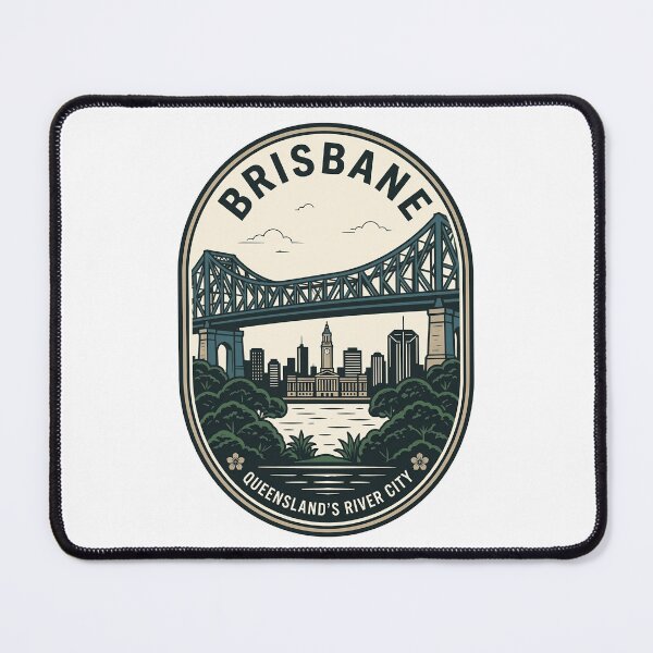 Item preview, Vintage Brisbane Story Bridge Queensland Travel Badge designed and sold by k3rstman1.