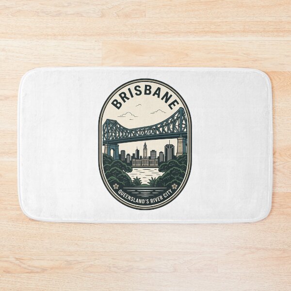 Item preview, Vintage Brisbane Story Bridge Queensland Travel Badge designed and sold by k3rstman1.