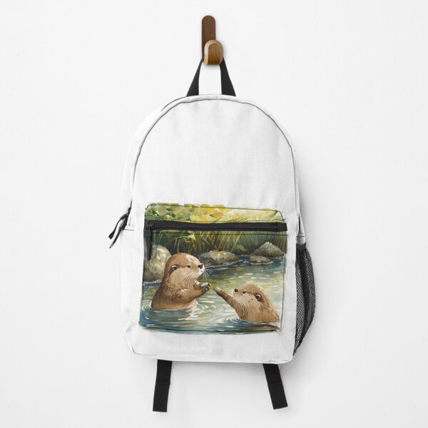 Item preview, Otters offering each other a pebble - a sign of commitment, love and loyalty designed and sold by 26LN.