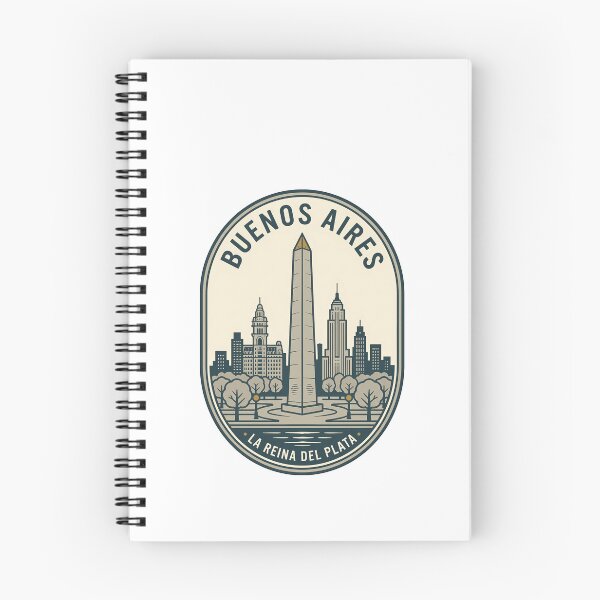 Item preview, Buenos Aires Argentina Cityscape Vintage Travel Emblem designed and sold by k3rstman1.