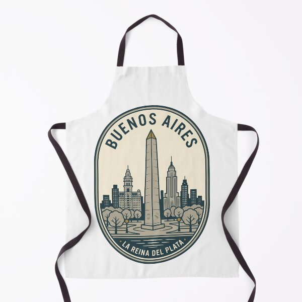 Item preview, Buenos Aires Argentina Cityscape Vintage Travel Emblem designed and sold by k3rstman1.