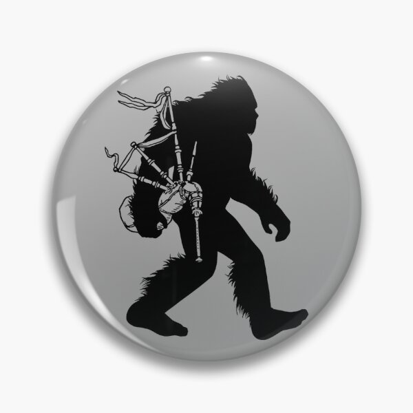 Item preview, Bigfoot Bagpipes Irish Sasquatch Scottish Bagpiper designed and sold by GreggRoss.