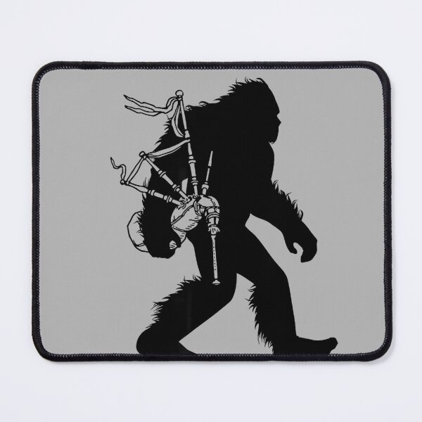 Item preview, Bigfoot Bagpipes Irish Sasquatch Scottish Bagpiper designed and sold by GreggRoss.