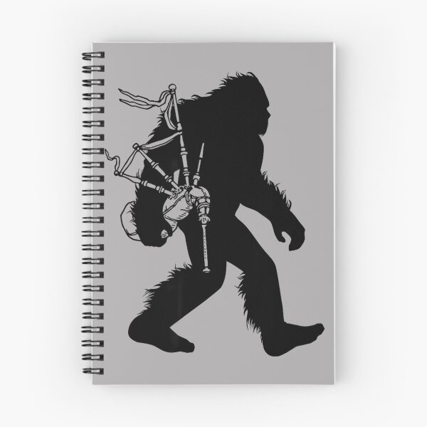 Item preview, Bigfoot Bagpipes Irish Sasquatch Scottish Bagpiper designed and sold by GreggRoss.