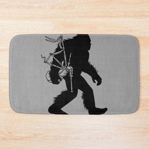 Item preview, Bigfoot Bagpipes Irish Sasquatch Scottish Bagpiper designed and sold by GreggRoss.