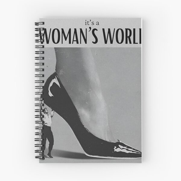 Item preview, It's a woman's world shoe black whitw designed and sold by DarrylHankins.