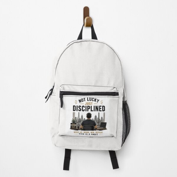 Item preview, Not lucky just disciplined designed and sold by fadeinkstudio.