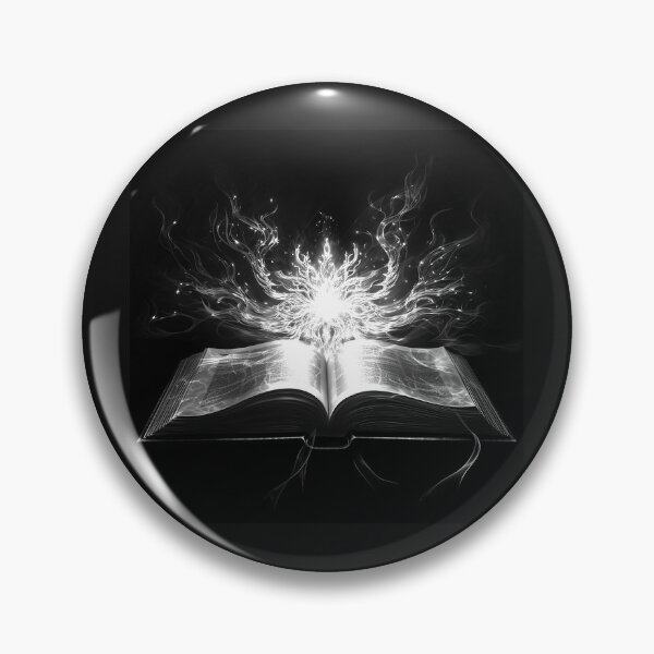 Item preview, Magical Open Book of Light designed and sold by inkoutninja.