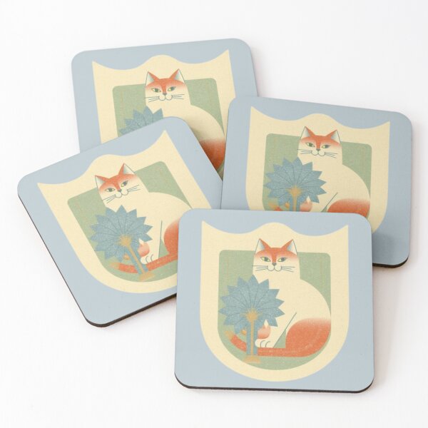Item preview, Quiet Garden Cat designed and sold by mellow-koko.