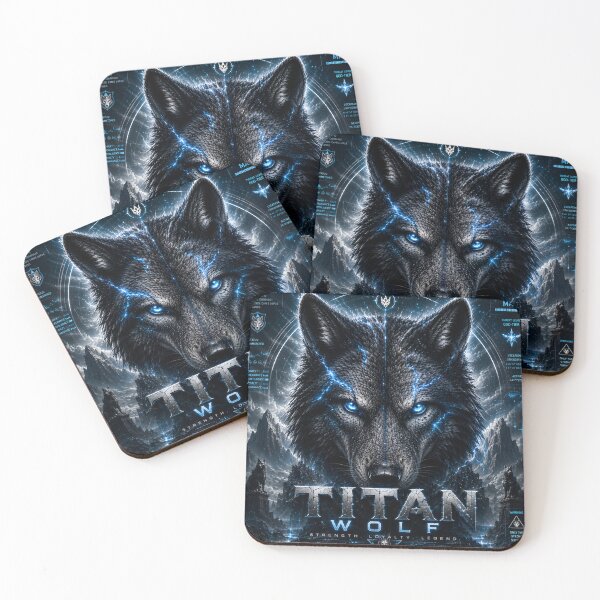 Aperçu de l'œuvre Loup Titan créée et vendue par RiteshCenter .
