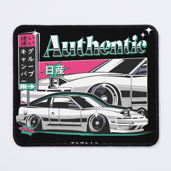 Item preview, Authentic 日産 - JDM S13 180SX 1996 Street Scene Drift Coupe Poster designed and sold by Pupung oktavian.