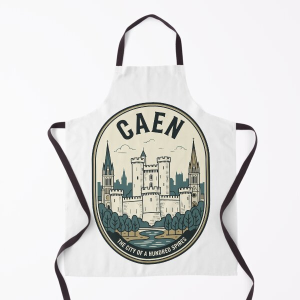 Item preview, Caen France City of a Hundred Spires Badge designed and sold by k3rstman1.