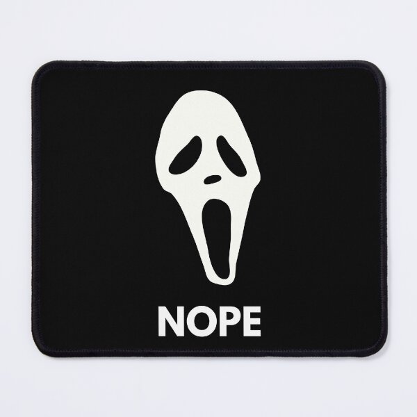 Item preview, Ghost Face Scream Nope Horror Sarcastic Design designed and sold by ContigoART.