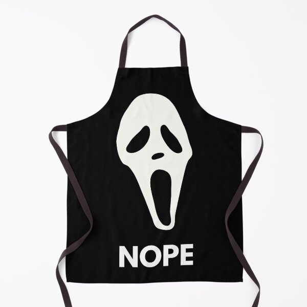Item preview, Ghost Face Scream Nope Horror Sarcastic Design designed and sold by ContigoART.