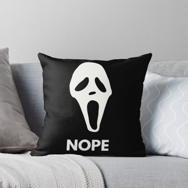 Item preview, Ghost Face Scream Nope Horror Sarcastic Design designed and sold by ContigoART.