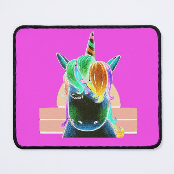 Item preview, Magical unicorn with cute hair designed and sold by MT-Wunderland .