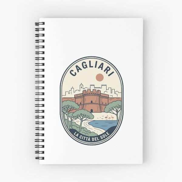 Item preview, Vintage Cagliari Italy Travel Badge City of Sun designed and sold by k3rstman1.
