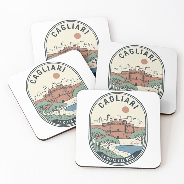 Item preview, Vintage Cagliari Italy Travel Badge City of Sun designed and sold by k3rstman1.