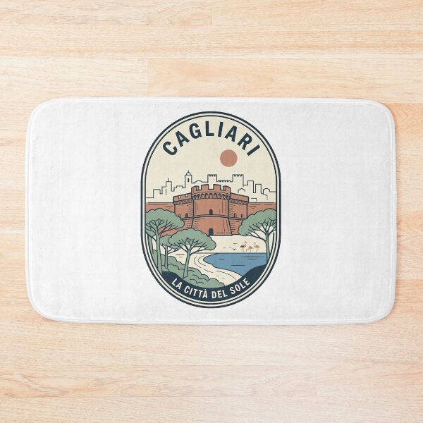 Item preview, Vintage Cagliari Italy Travel Badge City of Sun designed and sold by k3rstman1.