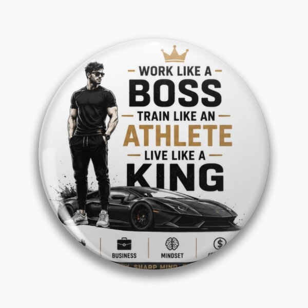 Item preview, Boss Athlete King  designed and sold by fadeinkstudio.