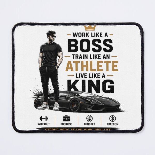 Item preview, Boss Athlete King designed and sold by fadeinkstudio.