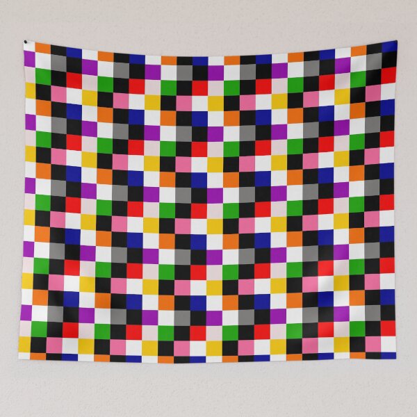Item preview, Colorful Checkered Pattern Design  designed and sold by PatternTitan.