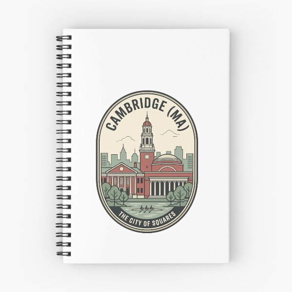Item preview, Cambridge MA City of Squares Vintage Badge designed and sold by k3rstman1.