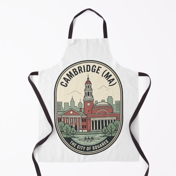 Item preview, Cambridge MA City of Squares Vintage Badge designed and sold by k3rstman1.