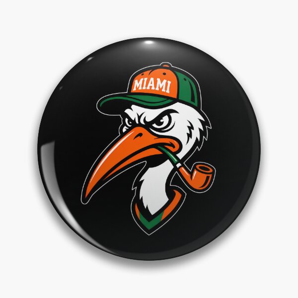 Item preview, Miami Ibis Mascot With Pipe And Cap designed and sold by Boxmach5577.