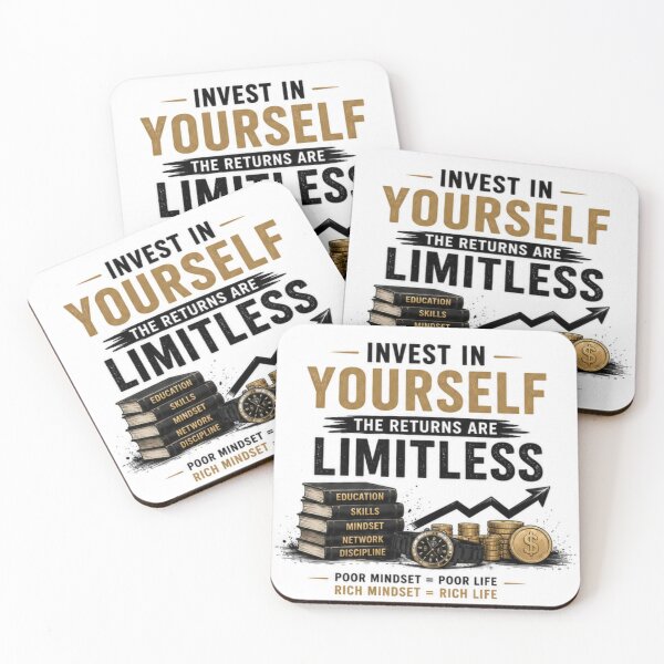 Item preview, Invest in yourself  designed and sold by fadeinkstudio.