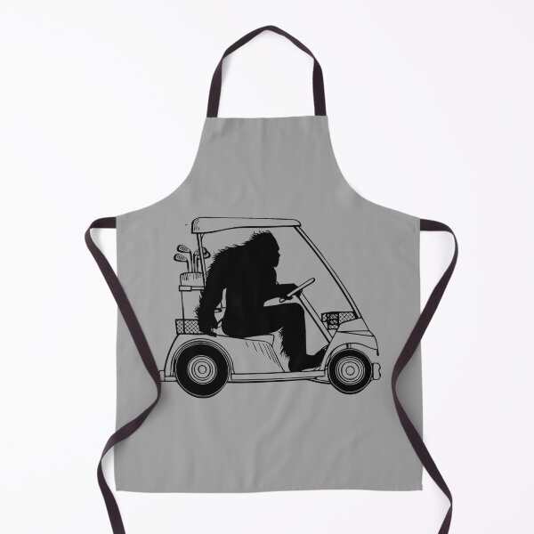 Item preview, Bigfoot Golf Tee, Sasquatch Driving Golf Cart Shirt Apparel designed and sold by GreggRoss.