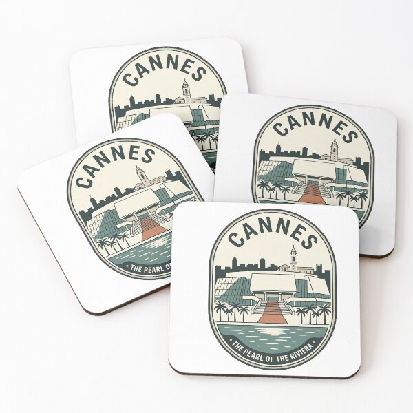 Item preview, Vintage Cannes French Riviera Travel Poster Style designed and sold by k3rstman1.