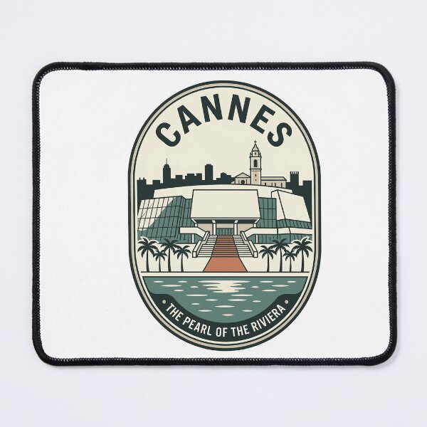 Item preview, Vintage Cannes French Riviera Travel Poster Style designed and sold by k3rstman1.