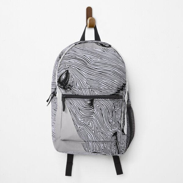 Item preview, Minimalist Line Art Horse Portrait — Flowing Contour Ink Drawing designed and sold by RamyGallery.