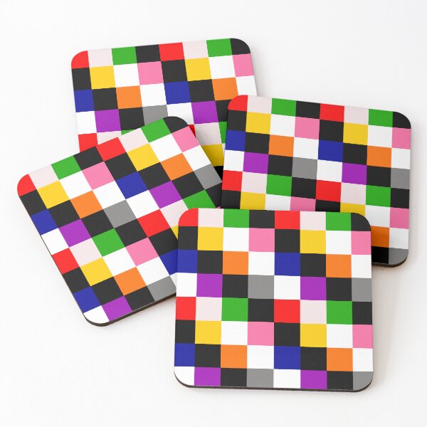 Item preview, Colourful Checkered Pattern Design  designed and sold by PatternTitan.