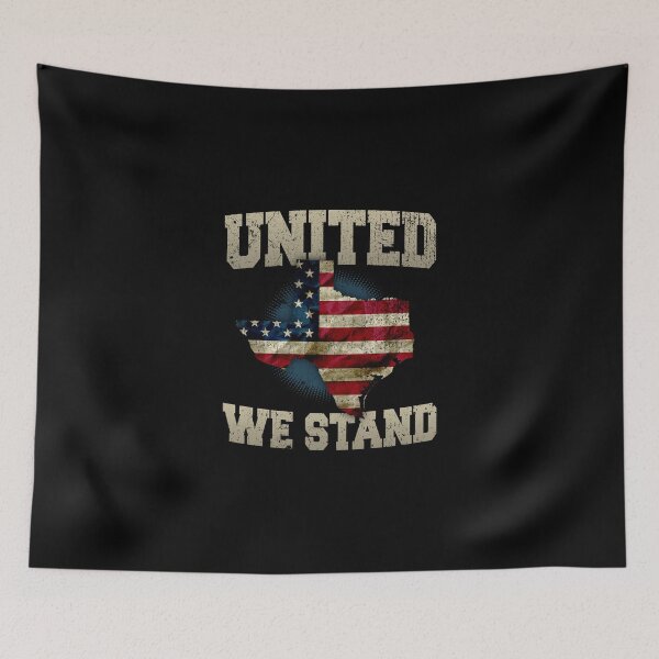 Item preview, Texans United We Stand Proud Strong Awesome Design Gift US Flag designed and sold by djpraxis.