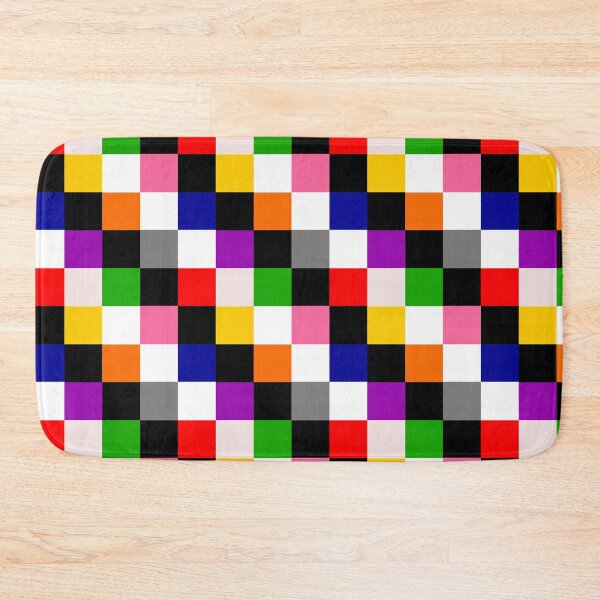 Item preview, Colourful Checkered Pattern Design  designed and sold by PatternTitan.