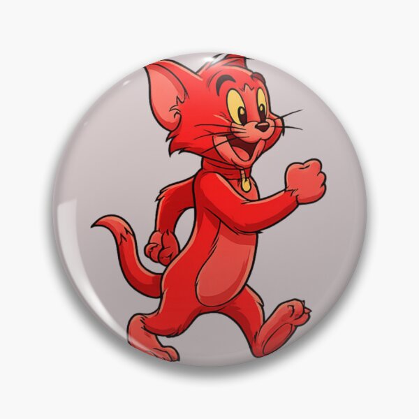 Item preview, Red Cartoon Cat Walking | Transparent PNG Sticker Design designed and sold by arifali786.