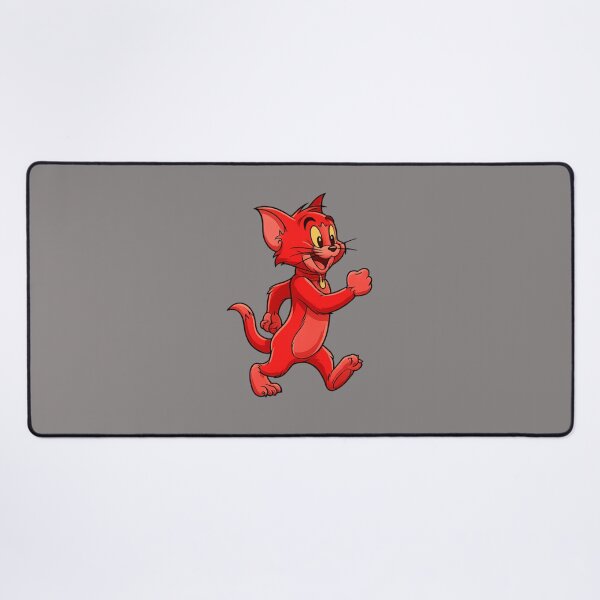 Item preview, Red Cartoon Cat Walking | Transparent PNG Sticker Design designed and sold by arifali786.