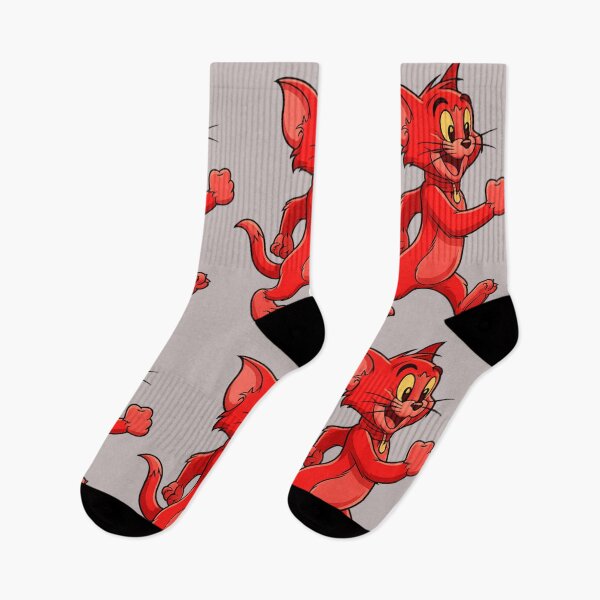 Item preview, Red Cartoon Cat Walking | Transparent PNG Sticker Design designed and sold by arifali786.