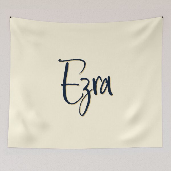 Item preview, EZRA personalized type design designed and sold by CharlottePlaceArt.