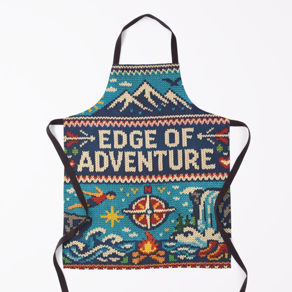 Item preview, Edge of Adventure Outdoor Adventure Knitting Pattern Motif designed and sold by Mauswohn.
