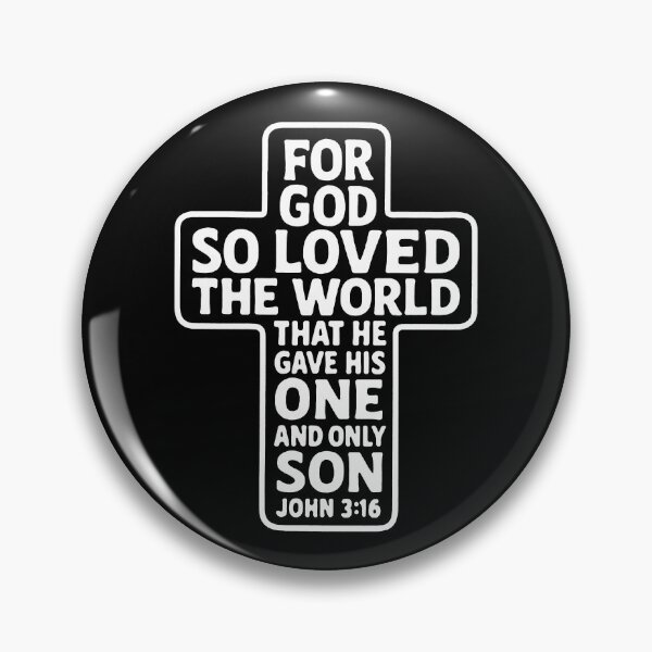 Item preview, John 3:16 For God So Loved The World designed and sold by plushism.