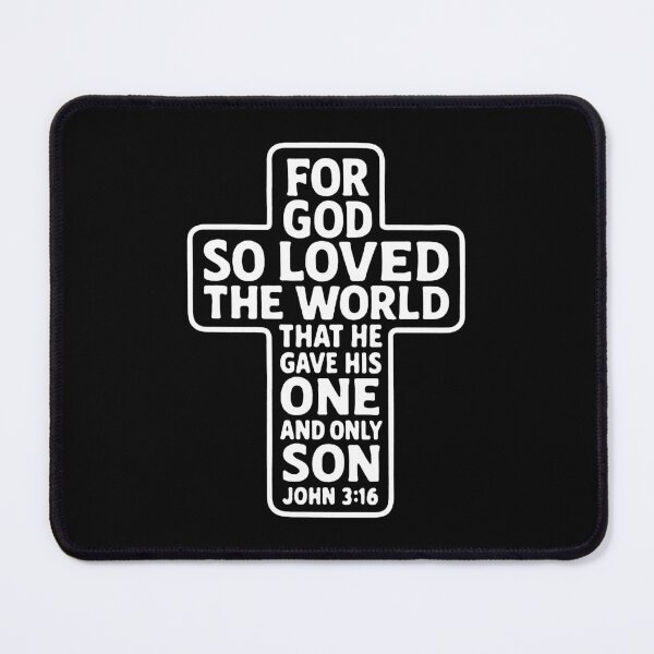 Item preview, John 3:16 For God So Loved The World designed and sold by plushism.