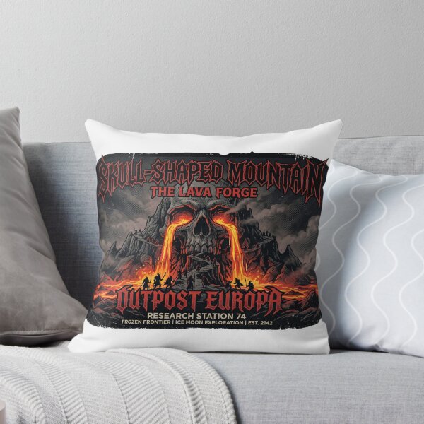 Item preview, Skull-Shaped Mountain: The Lava Forge designed and sold by redblink store.