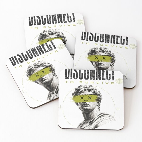 Item preview, DISCONNECT TO SURVIVE designed and sold by emolinasv2023.