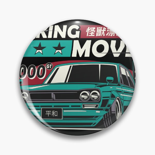 Item preview, Making Moves 怪獣漂流 - JDM Classic 2000GT Slammed Sedan Cool Air Poster designed and sold by Pupung oktavian.